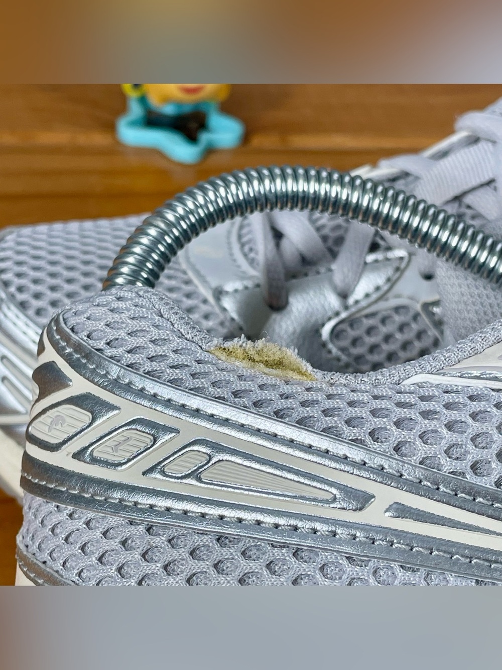 ASICS Gel-1130 Womens Size 8.5 Cloud Grey Oatmeal Running Shoes 1202A164-023 - Picture 7 of 16